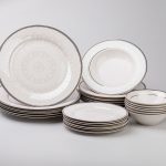 Порцеляновий столовий сервіз на 6 персон Lace, 24 предмети Yiwu HP-7-709N