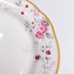 Порцеляновий столовий сервіз на 6 осіб Strawberries (24 предмети) Yiwu HP-7-716 - Зображення 5