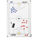 Тактична дошка Select Tactics Board Alu - Football, біла, 45х30 см
