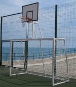 Ворота для міні-футболу 2500х1700 мм з баскетбольним щитом SS00359 - Зображення 2