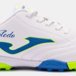 Дитячі футбольні бутси Joma TOLEDO білий, синій Діт 37