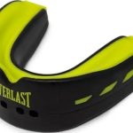 Капа для боксу Everlast EVERSHIELD DOUBLE MOUTH GUARD чорна, зелена One Size (P00003600)