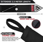 Бинти RDX HAND WRAPS 2.5 METER чорний 2,5 м (HWJ-RB) - Зображення 2