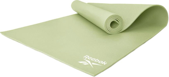 20279764771686_7c5e614e54 Килимок для йоги Reebok Yoga Mat, зелений, 173 х 61 х 0,4 см - Зображення 1