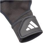 Тренувальні рукавички Adidas Open Back Training Gloves чорний Уні M - Зображення 4