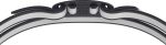 Окуляри для плавання Speedo VANQUISHER 3.0 чорний, сірий One Size (8-00473409951) - Зображення 4