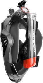 Повнолицьова маска для підводного плавання Aqua Speed DRIFT 9939 чорний Уні L/XL - Зображення 7