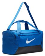 Спортивна сумка Nike NK BRSLA S DUFF – 9.5 41L чорний, синій Уні 51×28х28 см - Зображення 8