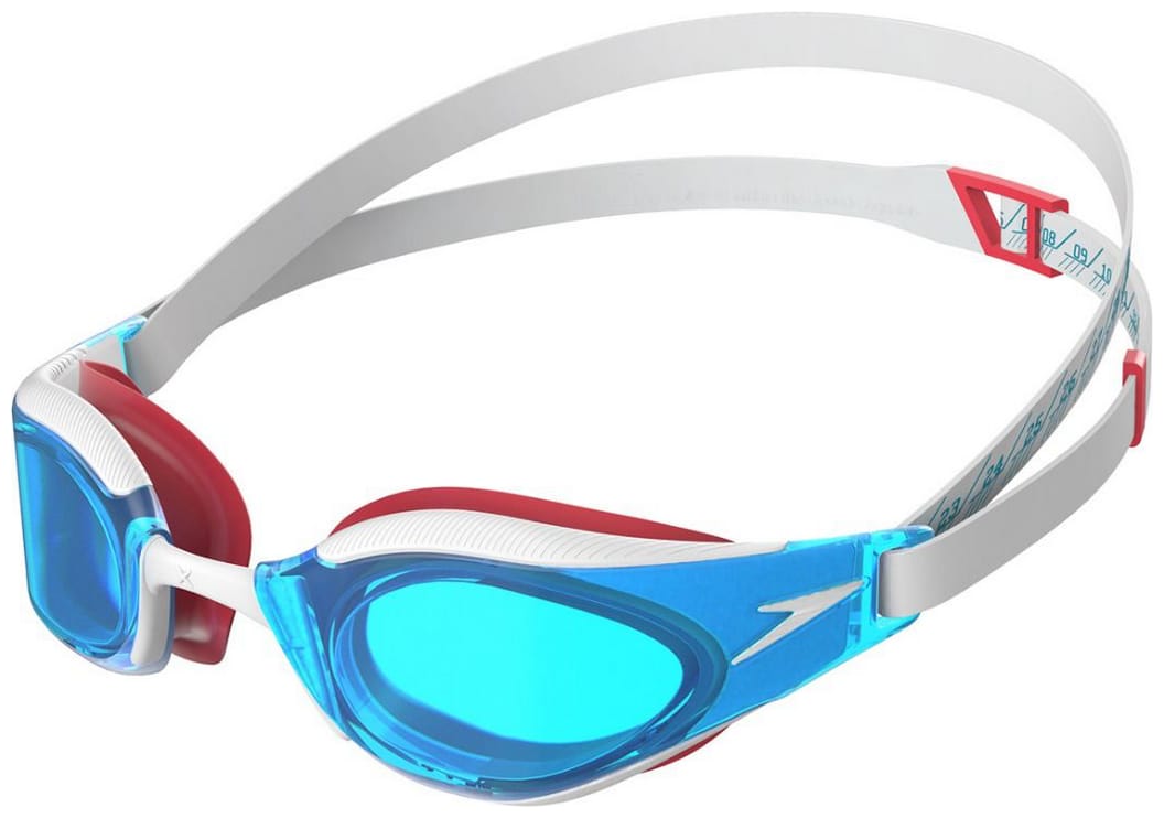 54149621792764_ba72ebfff7 Окуляри для плавання Speedo FASTSKIN HYPER ELITE, біло-сині, Уні One Size - Зображення 1