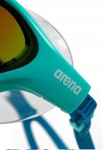 Окуляри для плавання Arena THE ONE MASK MIRROR бірюзові, сині, білі OSFM (004308-107) - Зображення 5