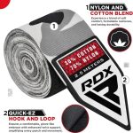 Бинти RDX HAND WRAPS 2.5 METER сірий 2,5 м (HWJ-CG) - Зображення 4