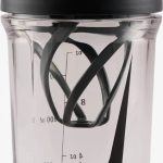 Пляшка Nike TR RECHARGE SHAKER BOTTLE 16 OZ прозорий, чорний 470 мл
