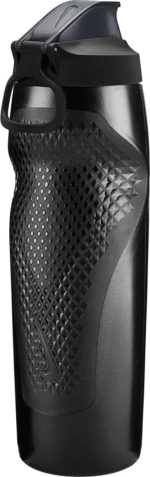 Пляшка Nike REFUEL BOTTLE LOCKING LID 32 OZ чорний, білий 946 мл - Зображення 2