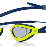 Окуляри для плавання Aqua Speed RAPID 6994 темно-синій, жовтий Уні OSFM