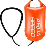 Буй для плавання Aqua Speed Open Water Swim Buoy 3977 помаранчевий, об'єм 17 літрів