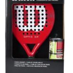 Ракетка для падел-тенісу Wilson Pack Optix XP Red Kit Box (WR202110U2)