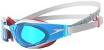 Окуляри для плавання Speedo FASTSKIN HYPER ELITE, біло-сині, Уні One Size - Зображення 3