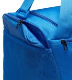 Спортивна сумка Nike NK BRSLA S DUFF – 9.5 41L чорний, синій Уні 51×28х28 см - Зображення 10