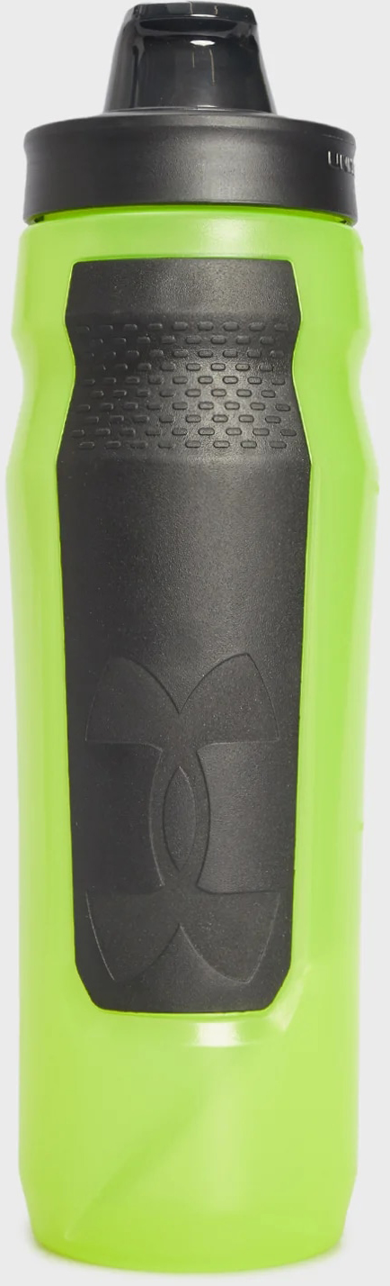 97571131541875_e51a93a83d Пляшка Under Armour Playmaker Squeeze 32oz жовта 950 мл (UA70320-HVY) - Зображення 1