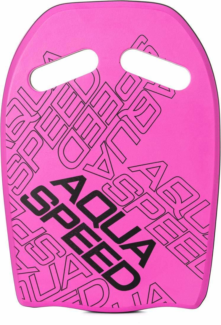 98592352553434_9b085bf76d Дошка для плавання Aqua Speed WAVE KICKBOARD 3980, рожевий, Уні, 43x28x3,6 см - Зображення 1
