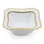 Порцелянова салатниця Ophelia 25,5*25,5 см Yiwu AP-17