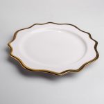 Порцелянове сервірувальне блюдо Antique White, 30 см, Yiwu HKPP-12 - Зображення 4