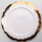 Порцелянове сервірувальне блюдо Golden Eye 30,5 см Yiwu DD26-26
