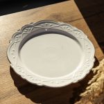 Кругле порцелянове блюдо Pearl 30,5 см Yiwu HP-HK-C18 - Зображення 2