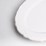 Овальне сервірувальне блюдо з порцеляни Pearl 30,5*20 см Yiwu HP-HK-C28 - Зображення 4