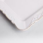 Прямокутне порцелянове блюдо для сервірування Pearl 30,5 см Yiwu HP-HK-C11 - Зображення 4