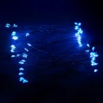 Світлодіодна гірлянда Кінський хвіст Мішура 1200 LED 20 ниток 2 м зелена, синій GarlandoPro D1200L2MGBL - Зображення 6