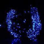 Гірлянда Кінський хвіст Мішура 1800 LED 20 ниток 3 м зелена, синій GarlandoPro D1800L3MGBL - Зображення 6