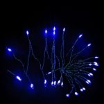 Гірлянда Кінський хвіст Мішура 1800 LED 20 ниток 3 м зелена, синій GarlandoPro D1800L3MGBL - Зображення 9