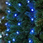 Світлодіодна гірлянда Кінський хвіст Мішура 960 LED 16 ниток 3 м зелена, синій GarlandoPro D960L3MGBL - Зображення 5
