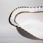 Порцелянова салатниця Sofia Gold 25 см Yiwu AP-23 - Зображення 6
