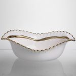 Порцелянова салатниця Sofia Gold 31 см Yiwu AP-23-1