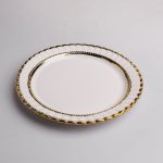 Десертна тарілка з порцеляни Aurelia 20 см Yiwu AP-6 - Зображення 4