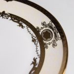 Порцелянова сервірувальна тарілка Majestic, 27 см, Yiwu XMH-105P - Зображення 3